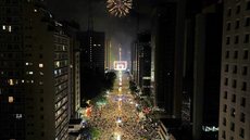 Réveillon na Paulista quebra recorde. - Imagem: Reprodução/Prefeitura de São Paulo.