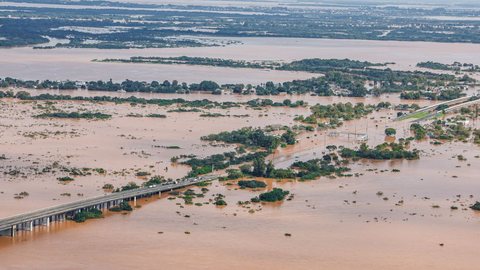 Rio Grande do Sul: Governo Federal investe apenas R$ 2,1 milhões em 10 anos para prevenir desastres naturais - Imagem: Reprodução/Fotos Públicas