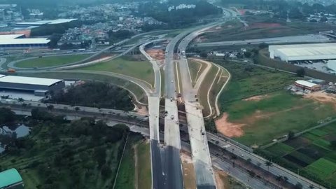 O novo anel viário, com 176 km no total, visa reduzir o tráfego de caminhões nas vias Marginal Tietê e Pinheiros - Imagem: Reprodução / Redes Sociais