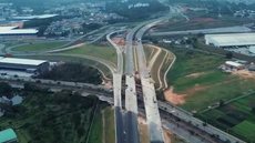 O novo anel viário, com 176 km no total, visa reduzir o tráfego de caminhões nas vias Marginal Tietê e Pinheiros - Imagem: Reprodução / Redes Sociais