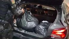 A operação da Polícia Militar resultou em mais uma prisão relacionada ao tráfico de drogas na cidade de São Paulo - Imagem: Divulgação/Rota