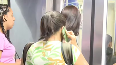 Movimentação em estação de metrô de São Paulo, onde se concentra grande parte dos furtos de celulares - Imagem: Reprodução