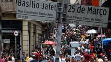 Rua 25 de Março celebra 161 anos com missa especial em São Paulo - Imagem: Reprodução / Paulo Pinto / Agência Brasil
