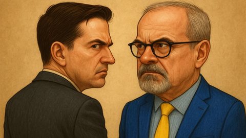 Desistência de Rubinho Nunes foi anunciada nesta sexta-feira (12) - Imagem gerada por IA