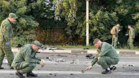 Filha de ultranacionalista russo é morta em explosão de carro - Imagem: reprodução grupo bom dia