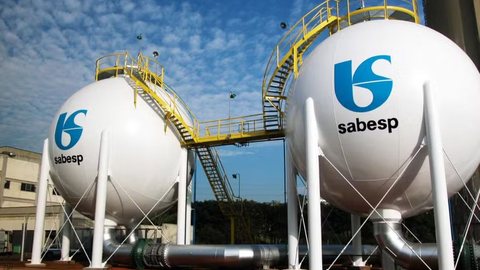 Cerimônia com governador marca novo capítulo após desestatização - Imagem: Divulgação / Sabesp