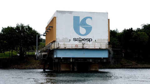 Inquérito apura possível negligência da Sabesp na manutenção do sistema de esgoto em áreas próximas às represas - Reprodução: Imagens | Sabesp