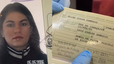 Consulado-Geral do Brasil em Lisboa confirmou o recebimento de passaporte atribuído a Eliza Samudio, morta em 2010 - Imagem: LeoDiasTV