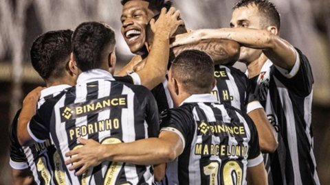 Santos é salvo pela trave nos acréscimos e venceu o Água Santa por 1 a 0, na noite de quarta-feira (31) - Imagem: Reprodução/Instagram @santosfc