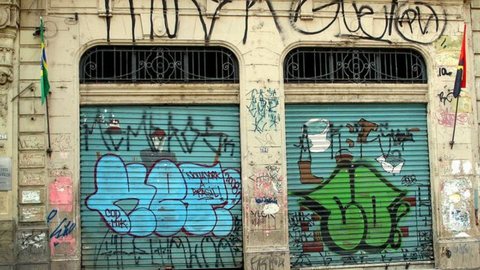 Pixação em São Paulo - Imagem: Reprodução / Flickr / @LoisInWonderland