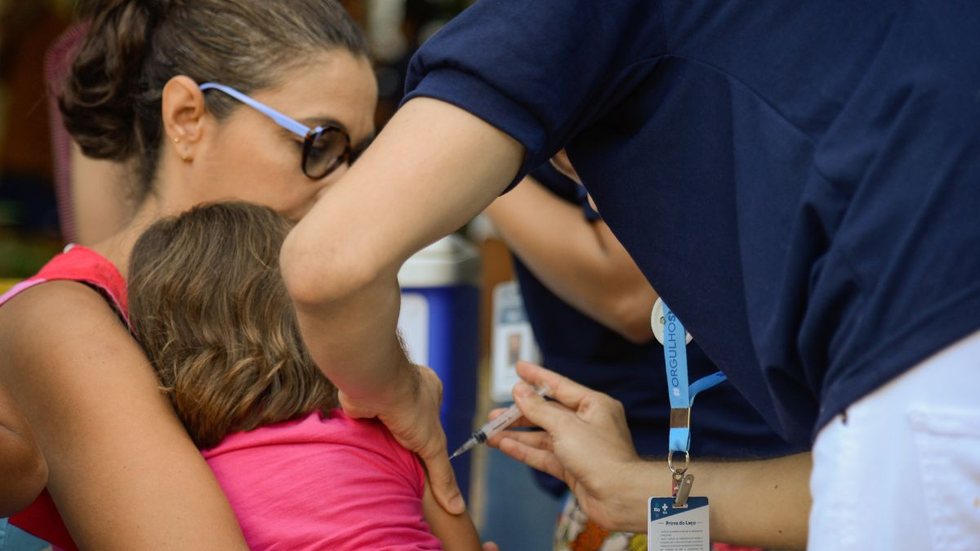 Crianças de 1 a 4 anos devem ser vacinadas - Imagem: Reprodução / Tomaz Silva / Agência Brasil