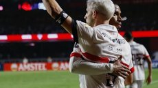 Os gols do Tricolor foram marcados por André Silva e Calleri já no final do jogo - Imagem: Reprodução/Instagram @saopaulofc
