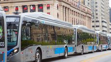 São Paulo terá 1.900 ônibus a mais no domingo de eleições municipais - Imagem: Divulgação / BYD
