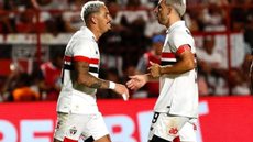 Os gols do São Paulo foram marcados por Calleri, Luciano e Ferreira - Imagem: Reprodução/Instagram @saopaulofc