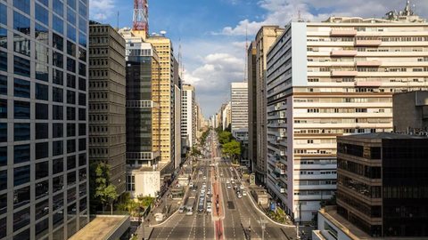 Avenida Paulista, um dos marcos do Centro de São Paulo - Imagem: Freepik