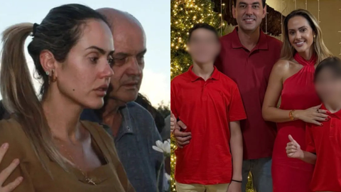 Publicação feita por Sarah nas redes sociais marcou o primeiro pronunciamento após a morte dos filhos - Imagem: Reprodução