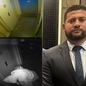 Imagens de segurança mostram o sargento Eduardo Abner Pereira de Oliveira carregando a capitã Michele Leão Azevedo até o estacionamento do prédio onde o casal morava, em Belo Horizonte. - Imagem: Reprodução