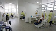 Atendimento em saúde bucal na cidade de São Paulo - Imagem: Divulgação / Marcelo Pereira/ SECOM