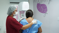 Pacientes realizam exames voltados à saúde feminina - Imagem: Divulgação | Prefeitura de São Paulo