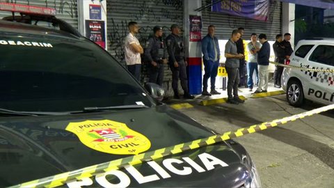 Autor do crime fugiu levando a arma da vítima - Imagem: Reprodução / TV Globo