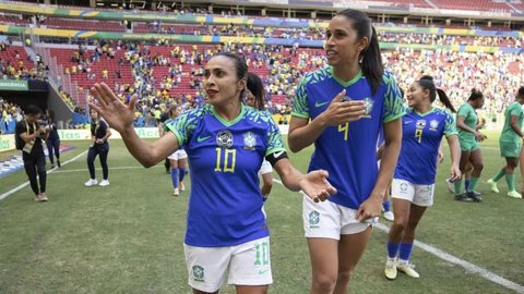 Governo decreta ponto facultativo em jogos da Seleção feminina na Copa do Mundo - Imagem: reprodução / Instagram @selecaofemininadefutebol