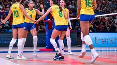 Seleção Brasileira Feminina de Vôlei - Reprodução Grupo Bom Dia