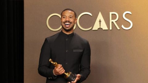 Sem militância: Deus é bom para Michael B. Jordan - Imagem: Reprodução / Mike Coppola / Getty Images