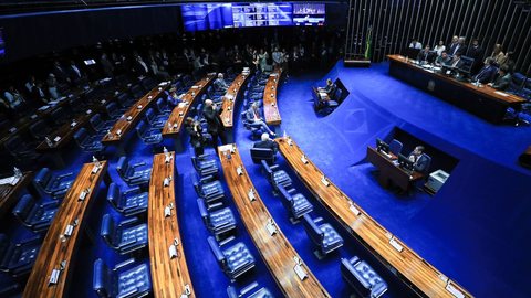 Sessão do Senado Federal - Imagem: Reprodução / Agência Brasil / Lula Marques