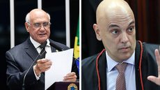 Segundo o senador Alexandre de Moraes estaria abusando de poder - Imagem: reprodução / divulgação Senado / CNN