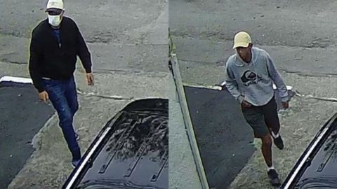 Caso aconteceu na Vila Sônia; suspeitos ainda não foram identificados pela polícia - Imagem: Reprodução/Câmera de Segurança