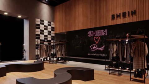 A marca chinesa Shein pretende abrir mais lojas físicas temporárias em 5 cidades no Brasil. - Imagem: reprodução I Fashion Network