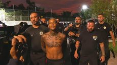 MC foi preso em um condomínio no Recreio dos Bandeirantes, na Zona Oeste do Rio - Imagem: Reprodução / TV Globo