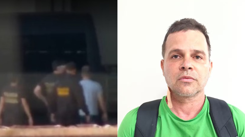 Silvinei Vasques chega a Brasília após prisão no exterior - Imagem: Reprodução | Globonews