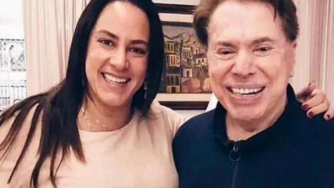 Apresentador e dono do SBT Silvio Santos ao lado da filha Silvia Abravanel - Imagem: Reprodução Instagram @silviaabravanel