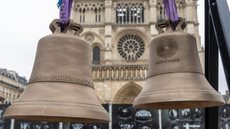 Sinos de Notre-Dame voltam a tocar após 4 anos - Imagem: Reprodução / X / @Agenzia_Ansa