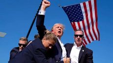 Sobre o tiro em Trump, as teorias da conspiração e o futuro da eleição nos EUA - Imagem: Reprodução | X (Twitter) - @EvanVucci
