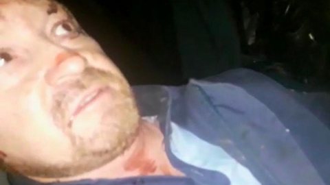 Vídeo de sobrevivente dentro de caminhão soterrado viraliza nas redes sociais - Imagem: reprodução Youtube