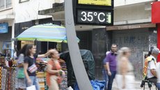 SP entre em alerta para calor intenso e risco de temporais nesta semana - Imagem: Reprodução / Agência Brasil / Paulo Pinto