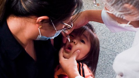 São Paulo inicia Campanha de Vacinação contra a Poliomielite nesta segunda-feira (27) - Imagem: Reprodução/Fotos Públicas