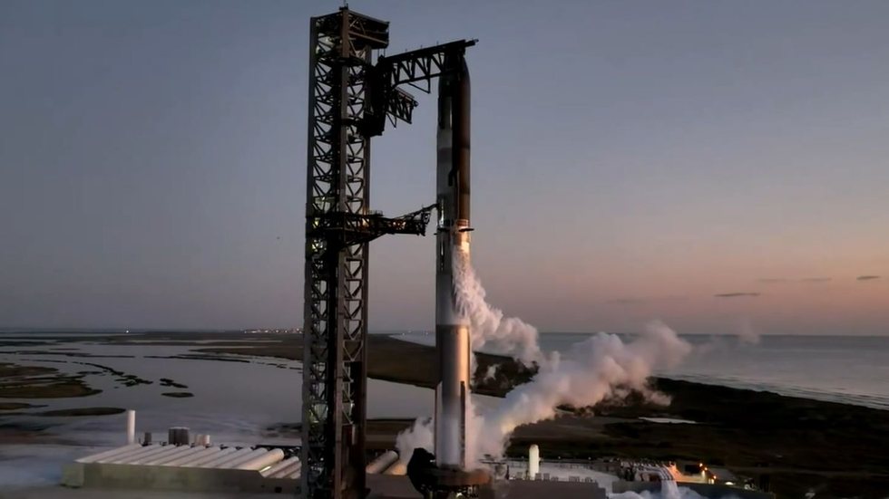 SpaceX atinge marco histórico com 5º lançamento da Starship - Imagem: Reprodução / Space X