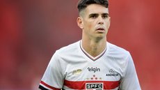 O jogador agradeceu o apoio dos fãs em suas redes sociais e demonstrou otimismo em relação à sua recuperação - Imagem: Reprodução / X / @diario_spfc