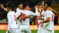 O Irã estreia na Copa do Mundo em 15 de novembro, enfrentando a Nova Zelândia, em meio a incertezas sobre logística e vistos - Imagem: Divulgação/FFIRI