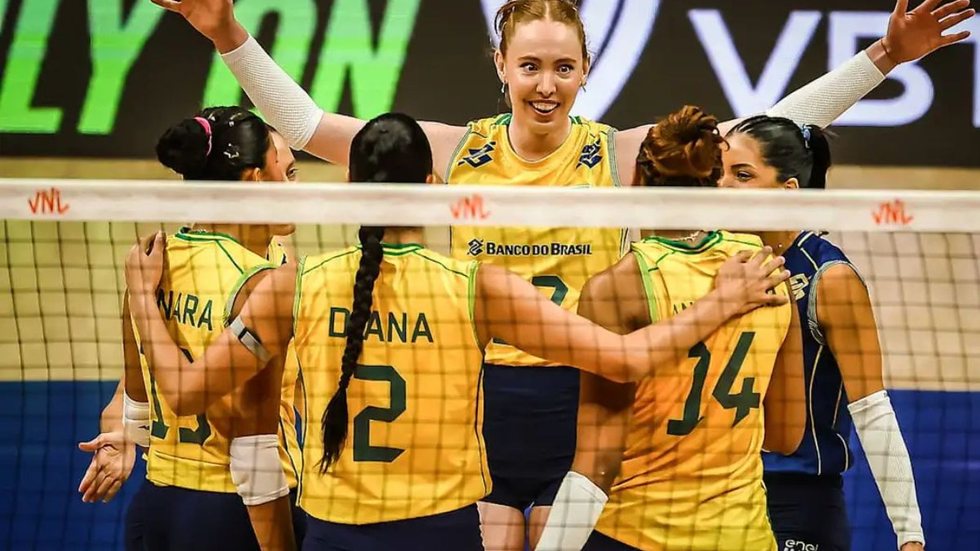 Brasil supera reação da Bélgica e mantém invencibilidade na Liga das Nações de Vôlei