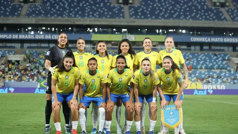 Com o retorno de Rafaelle, a defesa brasileira se fortalece para enfrentar uma das seleções mais vitoriosas do futebol feminino - Imagem: Reprodução/Livia Villas Boas/CBF