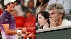 A vitória de João Fonseca sobre Casper Ruud marca o retorno do Brasil às quartas de final de Roland Garros após 22 anos - Imagem: Reprodução/Julien Crosnier/FFT; Andre Ferreira/FFT /Roland Garros