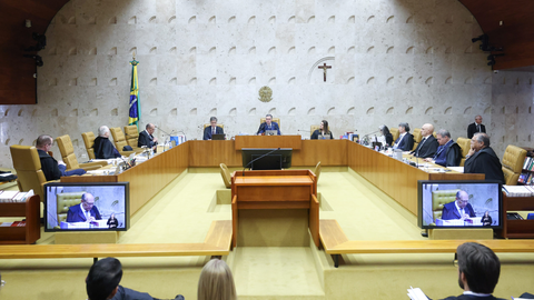 Futura/Apex indica que mais da metade dos brasileiros é favorável ao avanço de processos de impeachment contra ministros do STF - Imagem: Reprodução