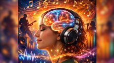 Sua playlist também educa - ou deseduca - o seu cérebro - Imagem gerada por IA