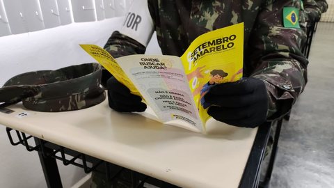 Setembro amarelo: um recorte para o suicídio de policiais - Imagem: Divulgação/ Prefeitura de Itarare