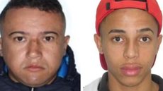 Dois indivíduos, conhecidos como Masquerano e Flávio, estão foragidos e possuem mandados de prisão em aberto - Imagem: Reprodução / TV Globo