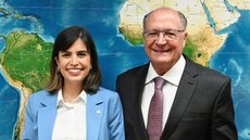 Tabata (PSB) tem o apoio do ex-tucano Alckmin pra costurar uma chapa com o PSDB - Imagem: reprodução Instagram @tabataamaralsp